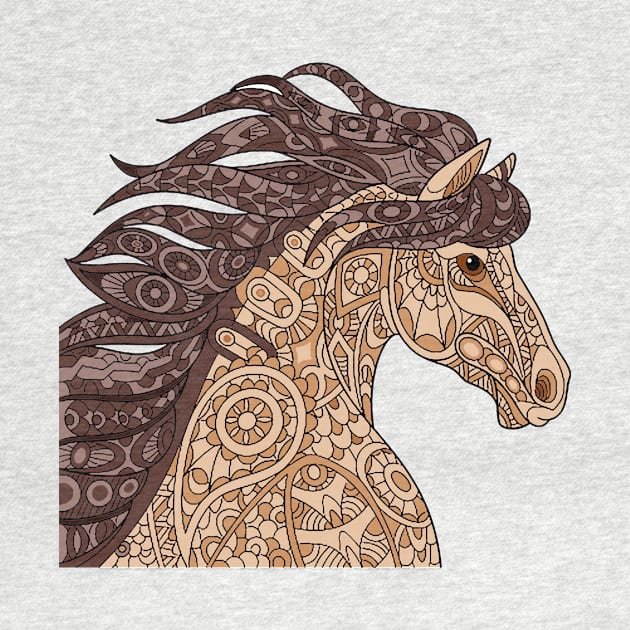 Horse Mandala by MGphotoart